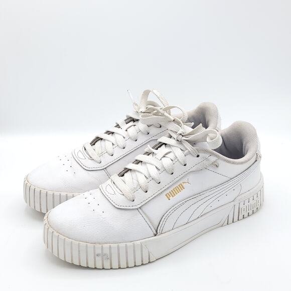 Puma Shoes - Puma carina 391732-01 white gold womens size 7.5